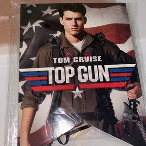 Top Gun- Tom Birthday Banner & cupcake topper bundle